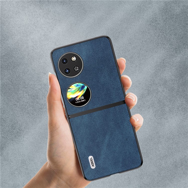 ABEEL For Huawei Pocket 2 Protective Case Leather Back Cover  - Blue