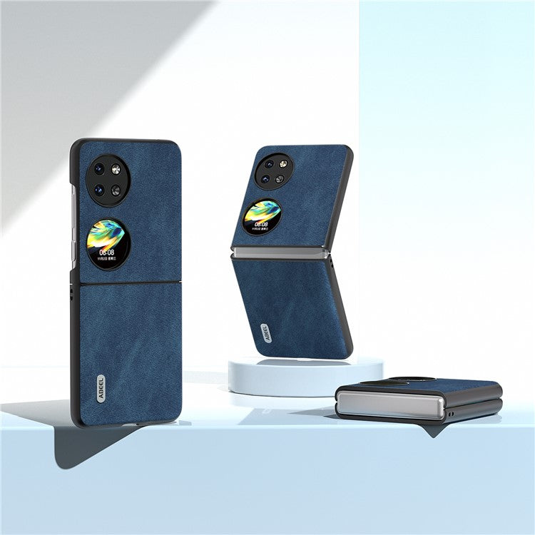 ABEEL For Huawei Pocket 2 Protective Case Leather Back Cover  - Blue