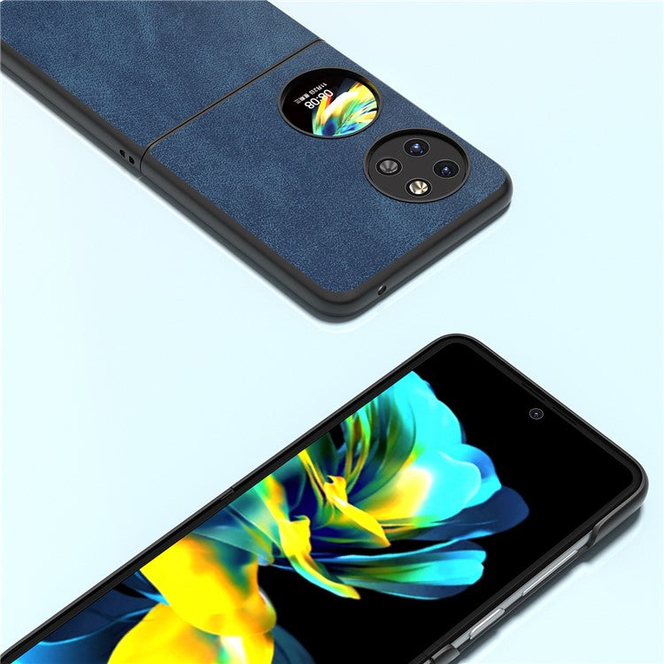 ABEEL For Huawei Pocket 2 Protective Case Leather Back Cover  - Blue