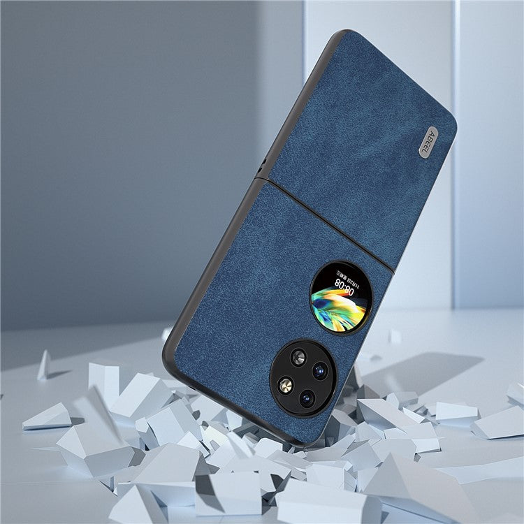ABEEL For Huawei Pocket 2 Protective Case Leather Back Cover  - Blue