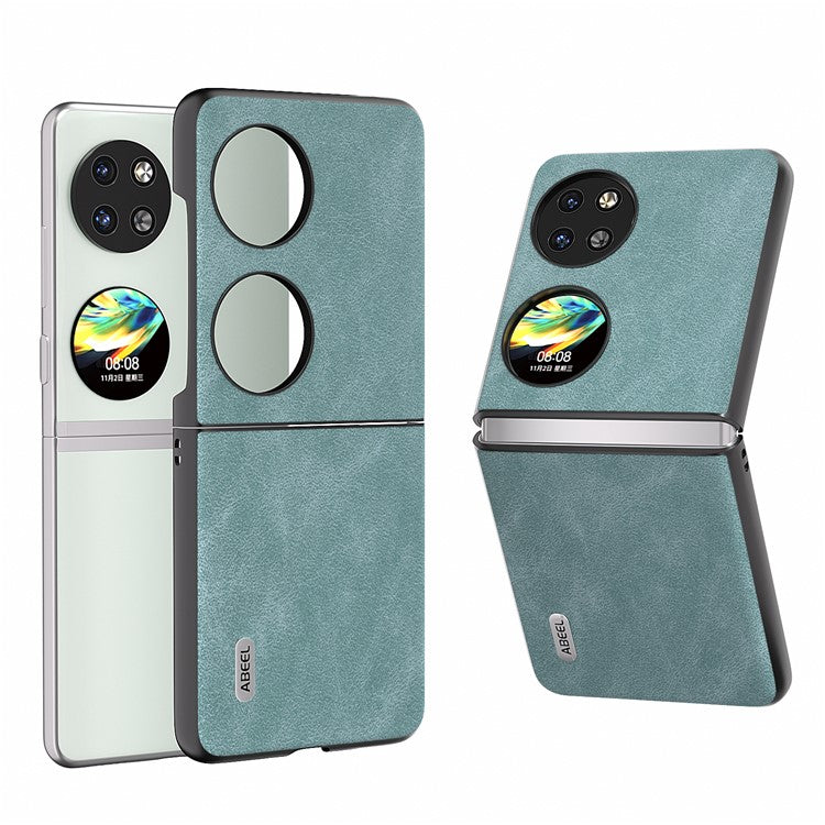 ABEEL For Huawei Pocket 2 Protective Case Leather Back Cover  - Baby Blue