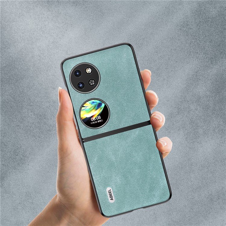 ABEEL For Huawei Pocket 2 Protective Case Leather Back Cover  - Baby Blue
