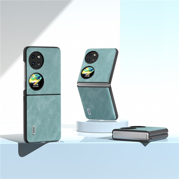 ABEEL For Huawei Pocket 2 Protective Case Leather Back Cover  - Baby Blue