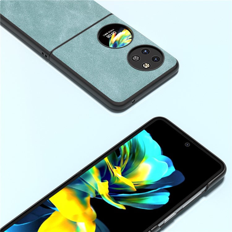 ABEEL For Huawei Pocket 2 Protective Case Leather Back Cover  - Baby Blue