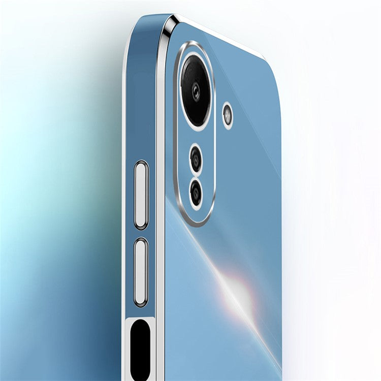 XINLI For Xiaomi Redmi 13C 4G / Poco C65 4G Case with Ring Holder Kickstand Soft TPU Phone Cover - Purple