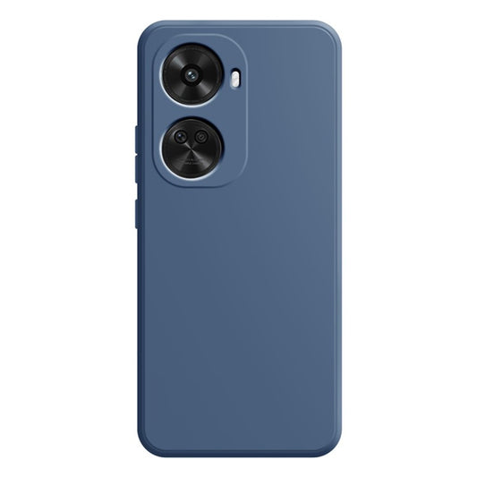 For Huawei nova 11 SE / nova 12 SE 4G Protective Case Straight Edge Rubberized TPU Phone Cover - Grass Grey