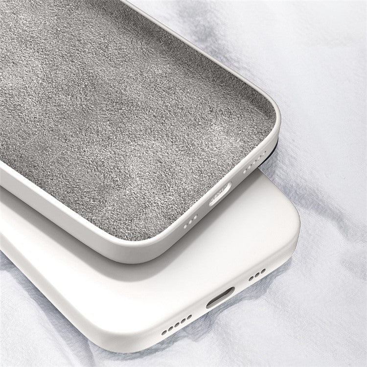 For Huawei nova 11 SE / nova 12 SE 4G Protective Case Straight Edge Rubberized TPU Phone Cover - Grass Grey