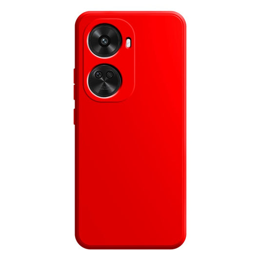 For Huawei nova 11 SE / nova 12 SE 4G Protective Case Straight Edge Rubberized TPU Phone Cover - Red