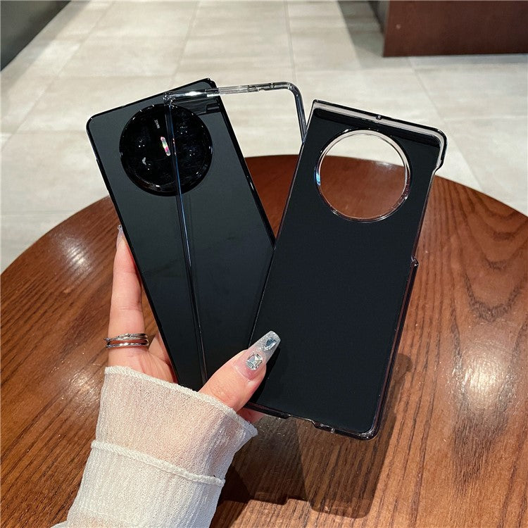 For Huawei Mate X3 5G / Mate X5 Phone Case Suede Anti-Slip Cover - Brown