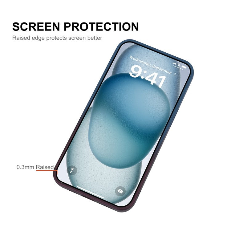 ENAKY HAT PRINCE For iPhone 14 Magnetic Case Compatible with MagSafe Lens Protector - Pink+Blue