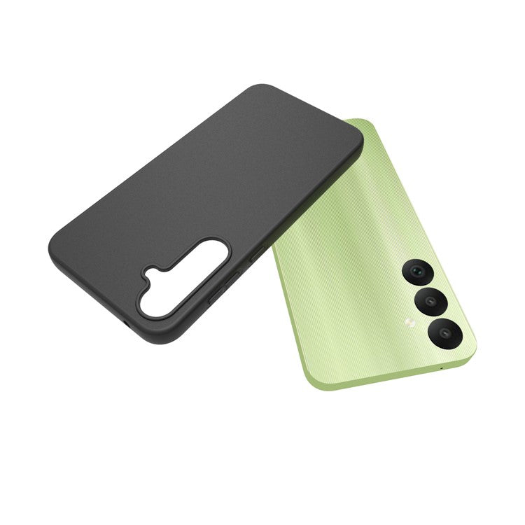 10Pcs / Pack for Samsung Galaxy A35 5G TPU Case Matte Soft Phone Cover - Black