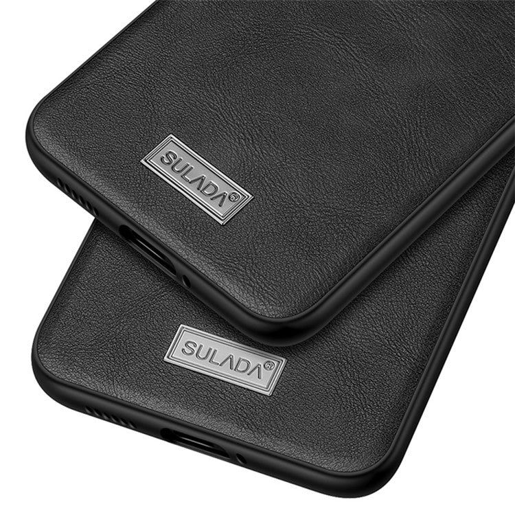 SULADA For Huawei nova 12 5G Phone Case Leather+TPU+PC Anti-drop Cover - Brown