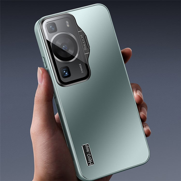 Kickstand Phone Shell for Huawei P60 Pro / P60 Anti-Drop TPU+PC Cell Phone Case - Cyan