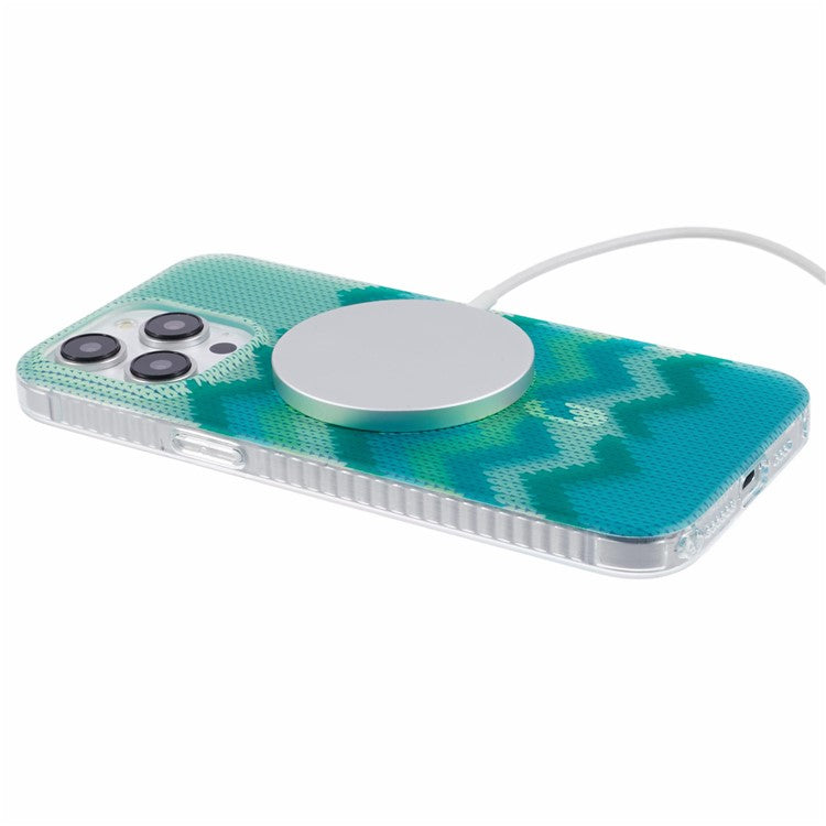 MP Series for iPhone 14 Pro Case Compatible with MagSafe TPU+Acrylic Cover - Green