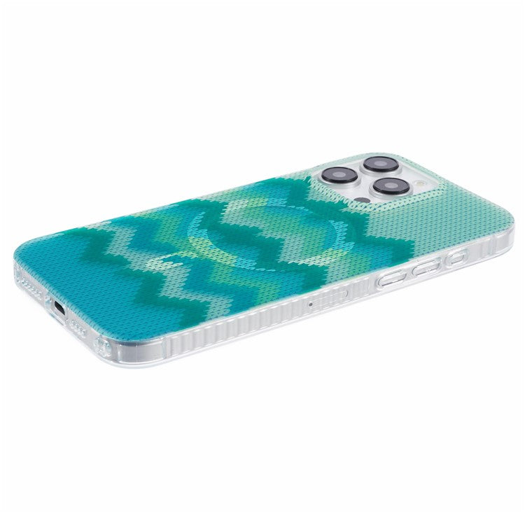 MP Series for iPhone 14 Pro Case Compatible with MagSafe TPU+Acrylic Cover - Green