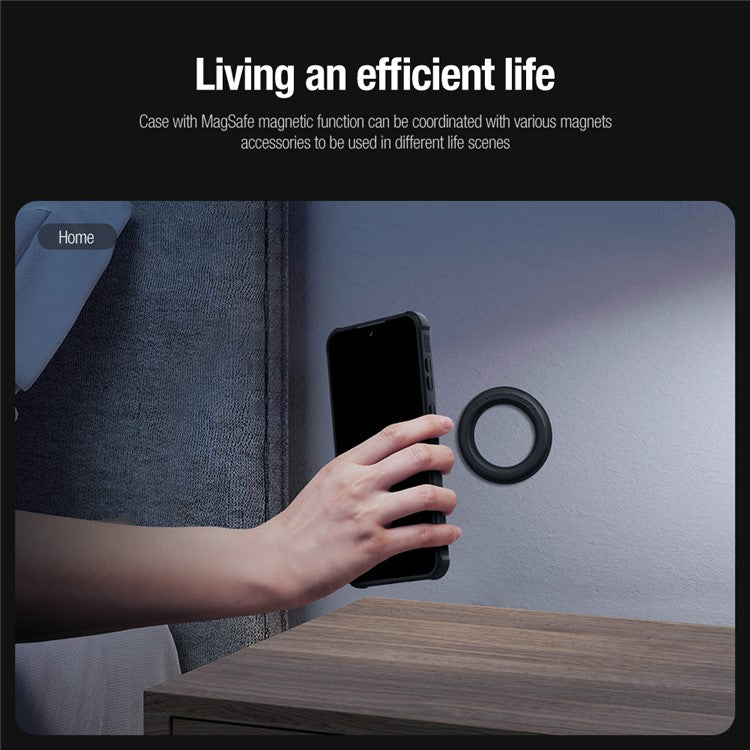 NILLKIN CamShield Pro for Samsung Galaxy A55 5G Magnetic Phone Case with Slide Camera Cover