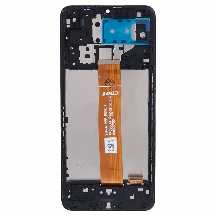 For-Samsung-Galaxy-A12-A125-Grade-C-LCD-Screen-and-Digitizer-Assembly-+-Frame-(In-Cell-Technology)-(without-Logo)