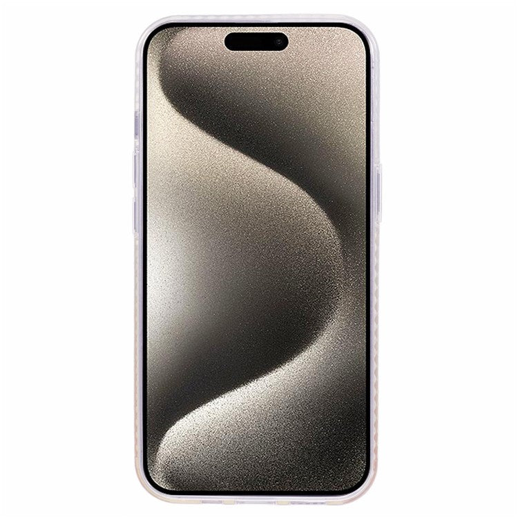 MP Series For iPhone 14 Cell Phone Case Gradient TPU+Acrylic Dual-sided IMD Cover Compatible with MagSafe - Purple