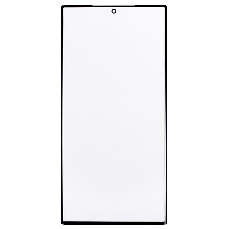 For-Samsung-Galaxy-S23-Ultra-S918-Front-Screen-Glass-Lens-+-OCA-Adhesive-Replacement-Parts-(without-Logo)