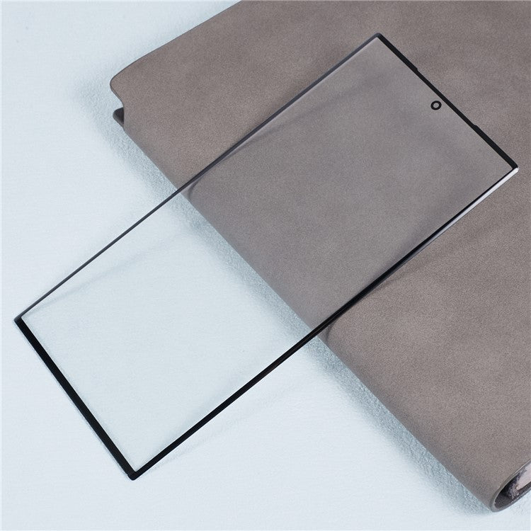 For-Samsung-Galaxy-S23-Ultra-S918-Front-Screen-Glass-Lens-+-OCA-Adhesive-Replacement-Parts-(without-Logo)