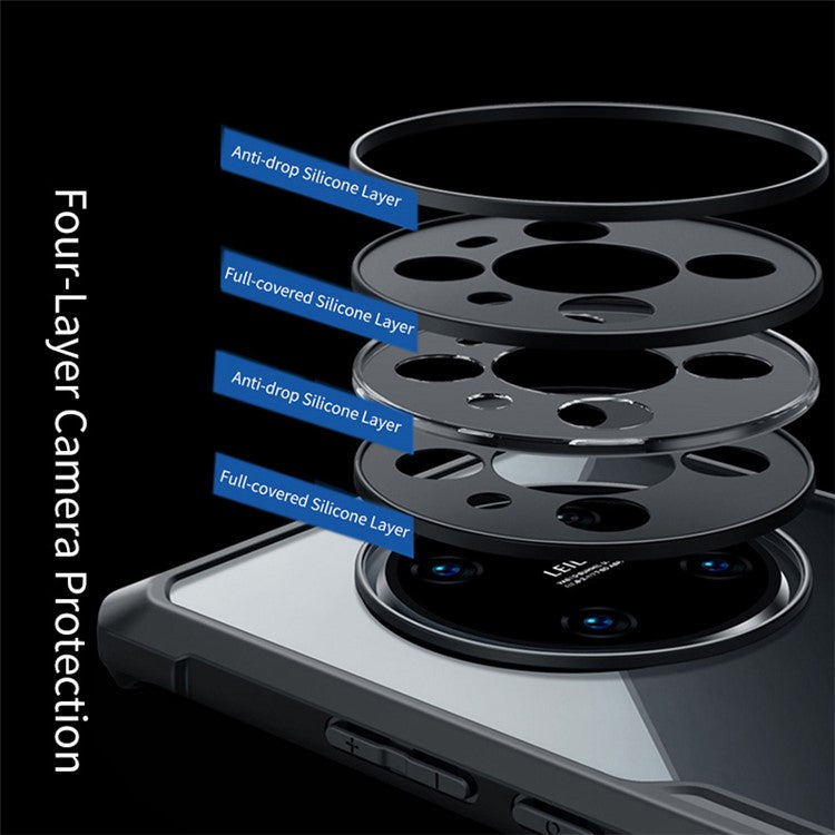 XUNDD For Huawei Mate 40 RS Porsche Design Case TPU+Acrylic Phone Cover with Lens Protection