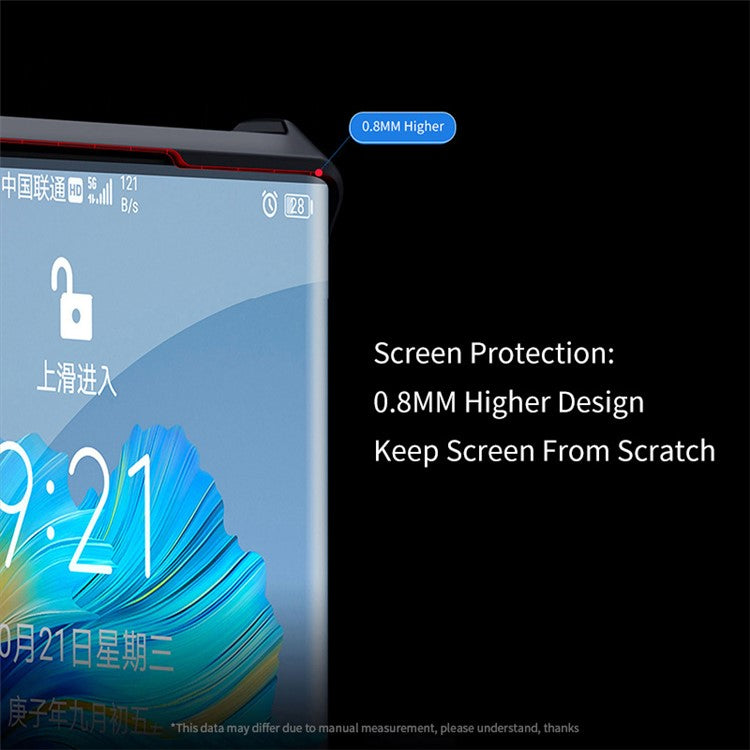 XUNDD For Huawei Mate 40 RS Porsche Design Case TPU+Acrylic Phone Cover with Lens Protection