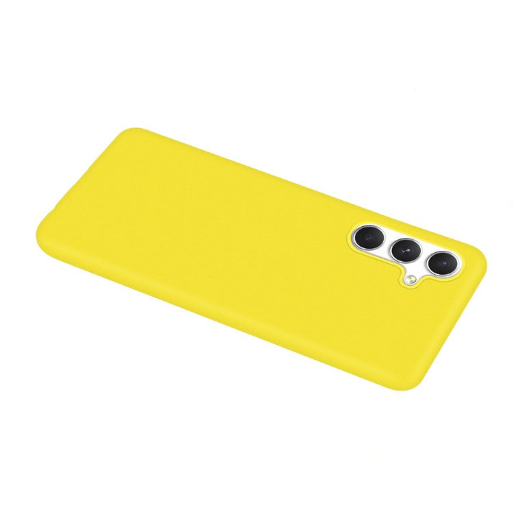 For Samsung Galaxy A15 4G / 5G Drop Resistant TPU Case Matte Cell Phone Cover - Yellow