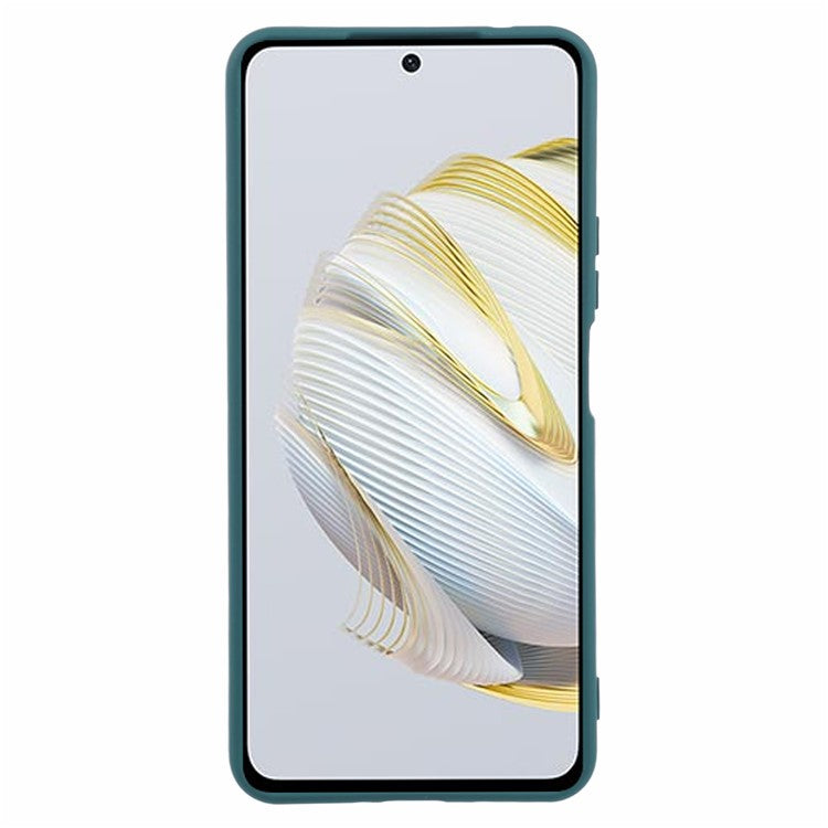 For Huawei nova 10 SE 4G Case Arc Edge 2.0mm TPU Silky Soft Touch Phone Cover - Midnight Green