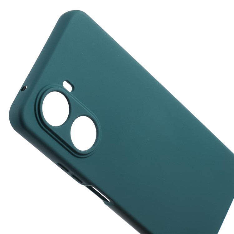 For Huawei nova 10 SE 4G Case Arc Edge 2.0mm TPU Silky Soft Touch Phone Cover - Midnight Green