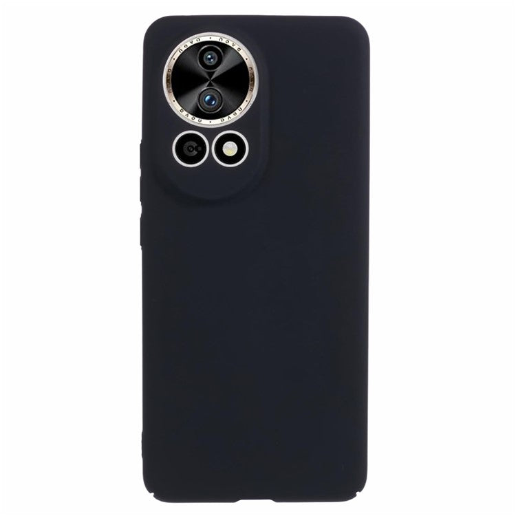 For Huawei nova 12 Pro 5G / 12 Ultra 5G Phone Case Rubberized PC Drop-proof Back Cover - Black