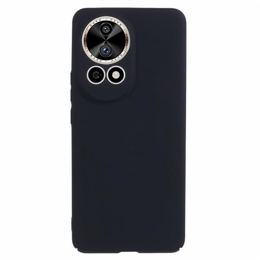 For Huawei nova 12 Pro 5G / 12 Ultra 5G Phone Case Rubberized PC Drop-proof Back Cover - Black