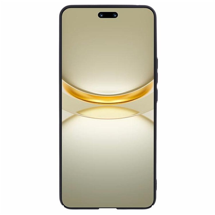 For Huawei nova 12 Pro 5G / 12 Ultra 5G Phone Case Rubberized PC Drop-proof Back Cover - Black
