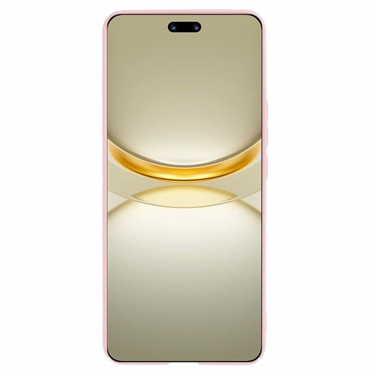 For Huawei nova 12 Pro 5G / 12 Ultra 5G Phone Case Rubberized PC Drop-proof Back Cover - Pink