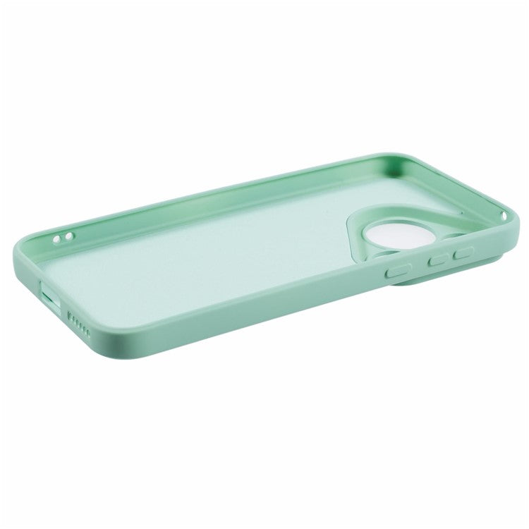 For Huawei Pura 70 Case Fiber Lining Soft TPU Phone Protective Cover Shockproof Phone Shell - Baby Blue