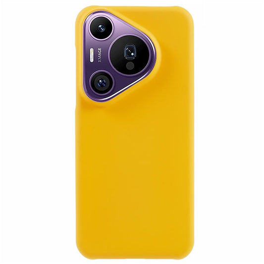 For Huawei Pura 70 Pro / 70 Pro+ Matte Cell Phone Case Skin-Touch Feeling Hard PC Back Cover - Yellow