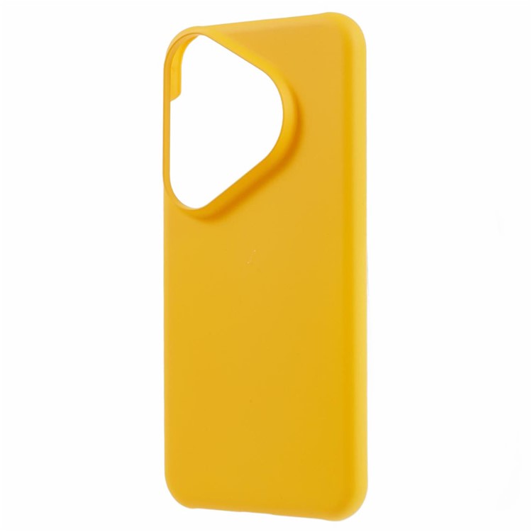 For Huawei Pura 70 Pro / 70 Pro+ Matte Cell Phone Case Skin-Touch Feeling Hard PC Back Cover - Yellow