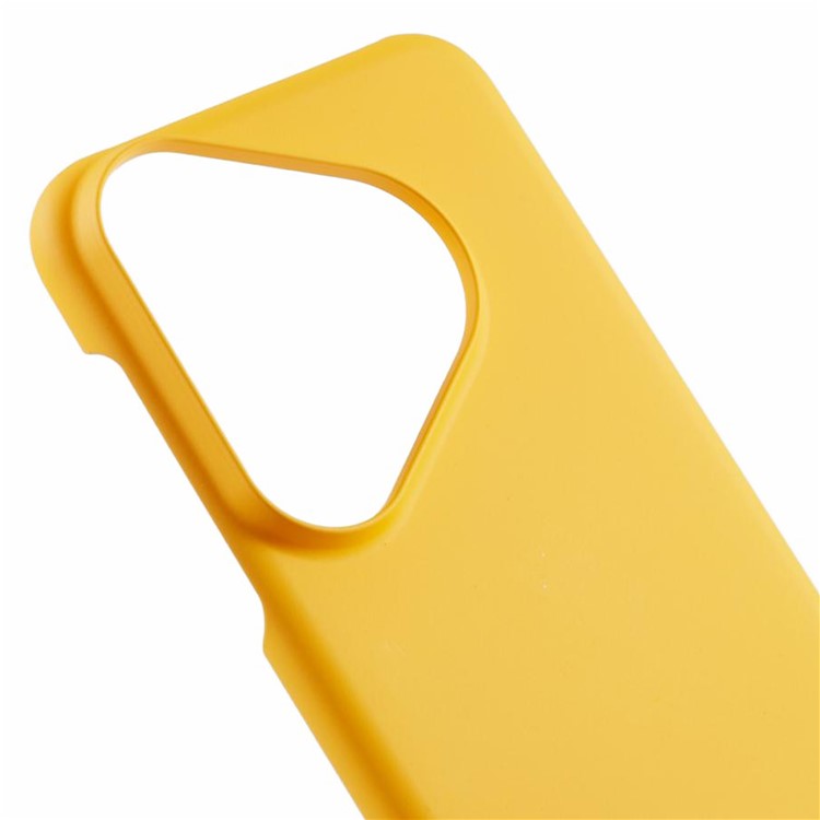 For Huawei Pura 70 Pro / 70 Pro+ Matte Cell Phone Case Skin-Touch Feeling Hard PC Back Cover - Yellow