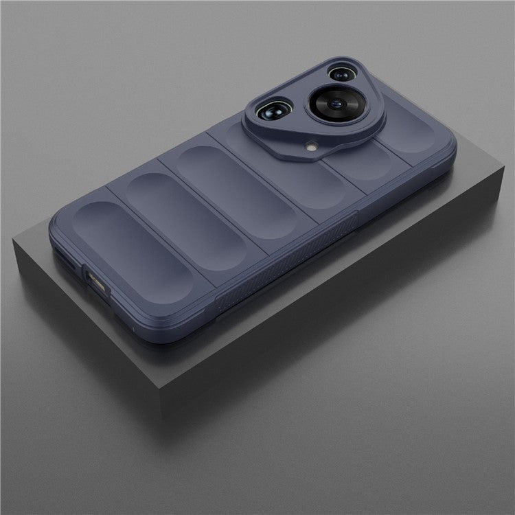 For Huawei Pura 70 Ultra Case Impact Resistant TPU Phone Protector - Dark Blue