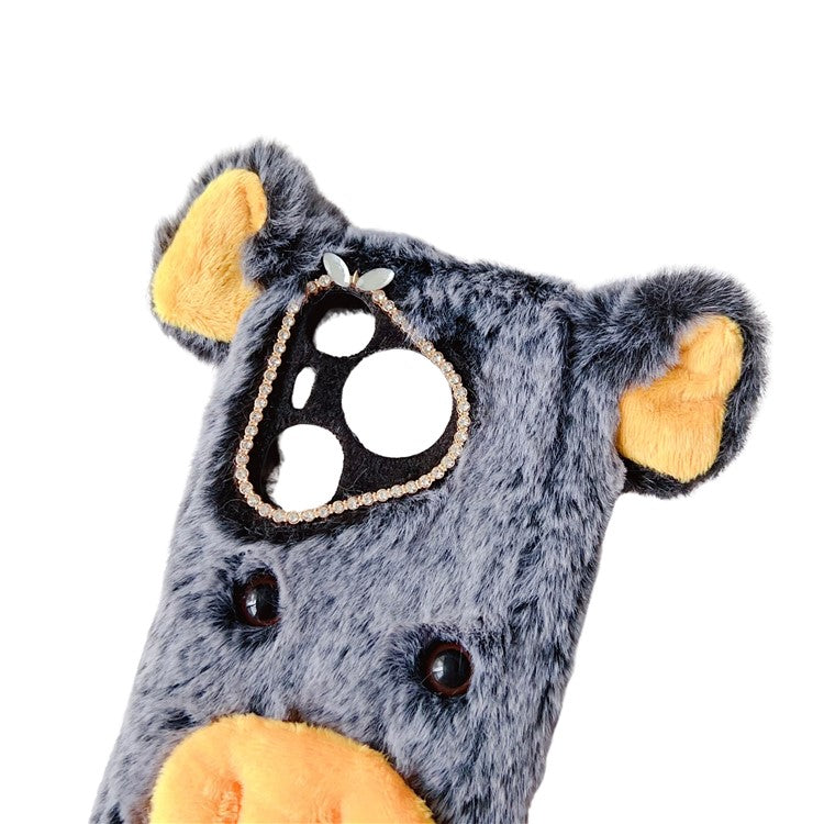 For Huawei Pura 70 TPU Case Plus Lucky Pig Drop-proof Phone Protective Case - Purple