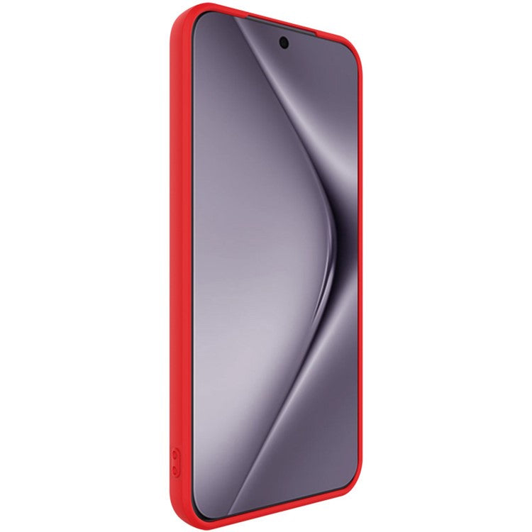 IMAK UC-4 Series For Huawei Pura 70 Pro / Pura 70 Pro+ TPU Case Straight Edge Phone Protector Cover - Red