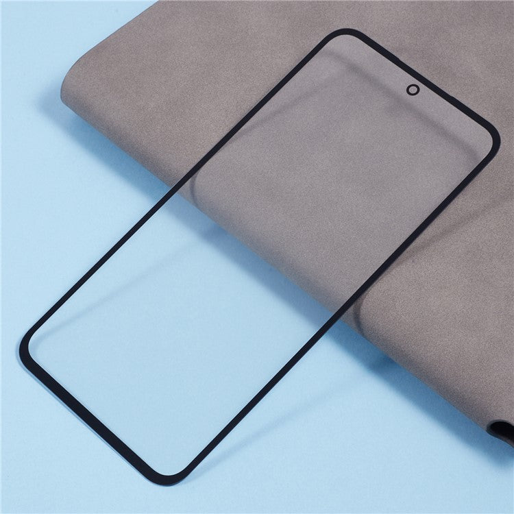 For-Samsung-Galaxy-A55-5G-A556-Front-Screen-Glass-Lens-+-OCA-Adhesive-Part-(Without-Logo)