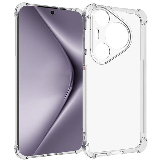 For Huawei Pura 70 Pro / Pura 70 Pro+ Clear TPU Case Reinforce Corners Shock-Absorbent Phone Shell