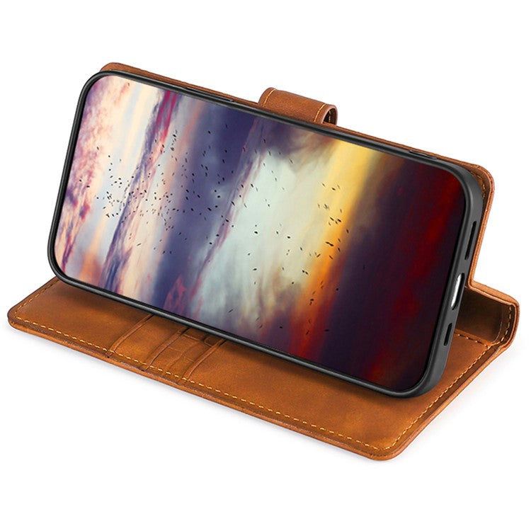 For Huawei Pura 70 Ultra Case Magnetic Clasp Crocodile Texture Leather Cover - Brown