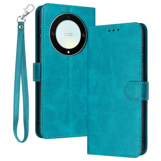 Phone Cases for Honor X9a 5G / X40 5G / Magic5 Lite 5G Wholesale Stand Calf Texture Wallet Leather Cover - Green
