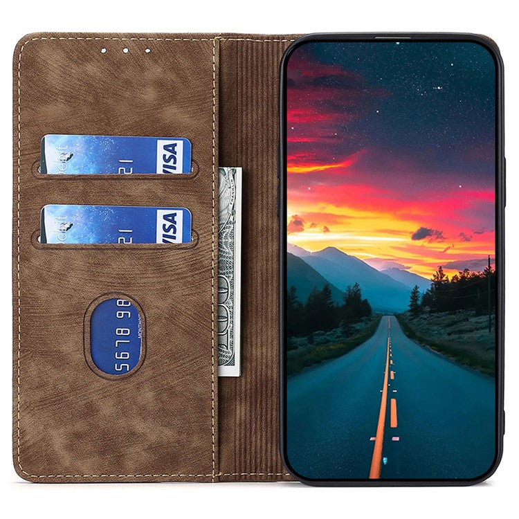 For Huawei Pura 70 Pro / 70 Pro+ Case RFID Blocking Leather Wholesale Phone Cases - Brown