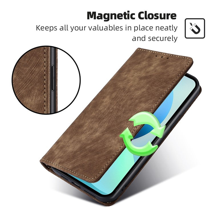For Huawei Pura 70 Pro / 70 Pro+ Case RFID Blocking Leather Wholesale Phone Cases - Brown