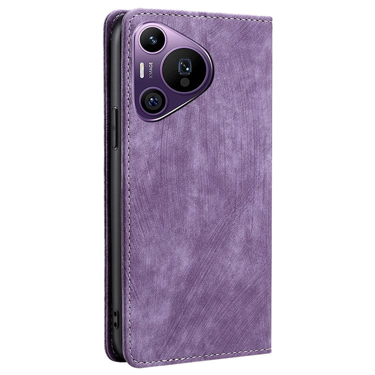 For Huawei Pura 70 Pro / 70 Pro+ Case RFID Blocking Leather Wholesale Phone Cases - Purple