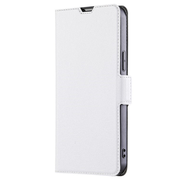 For Huawei Pura 70 Ultra Cover Ultra Thin Leather Card Slots Magnetic Phone Case - White