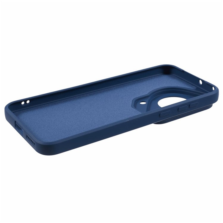 For Huawei Pura 70 Ultra Case Anti-Scratch Fiber Lining TPU Phone Cover - Sapphire