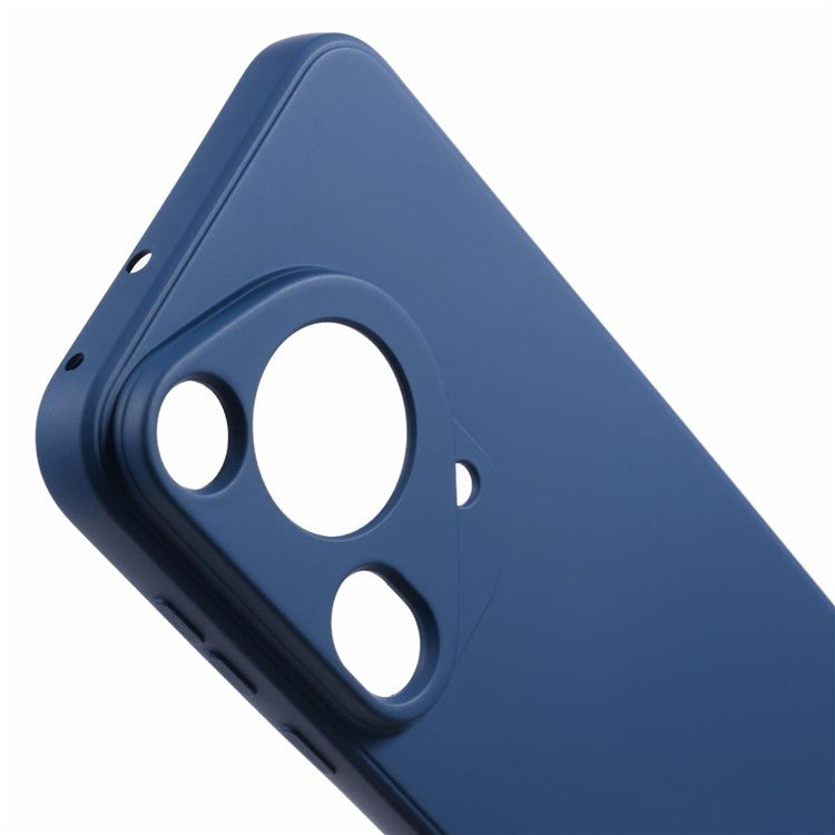 For Huawei Pura 70 Ultra Case Anti-Scratch Fiber Lining TPU Phone Cover - Sapphire